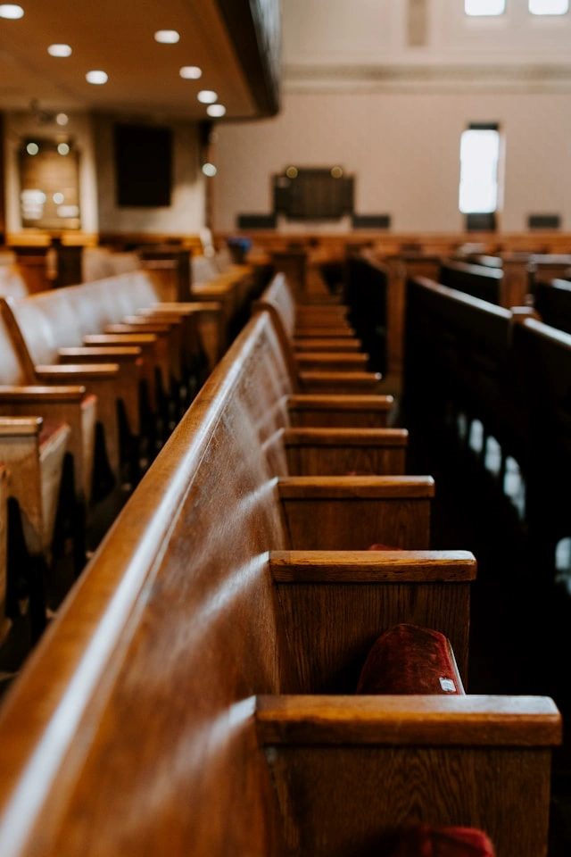 법정 내 배심원 자리